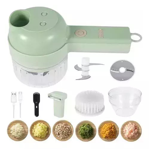 Cortador de verduras 4 En 1 Recargable