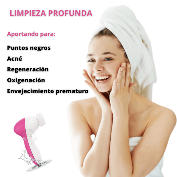 Limpiador Facial Exfoliante Masajeador 💆‍♂️